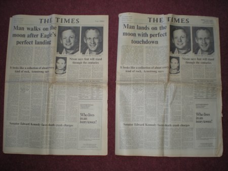 The Times - July 21st, 1969