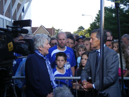 Stuart White and Pat Godbold