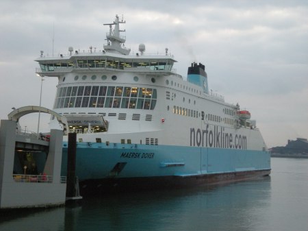 Maerske Dover at Dunkirk