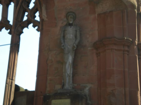 Alain John's Statue of Christ