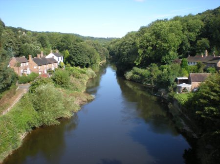 Looking the Other Way from the Iron Bridge
