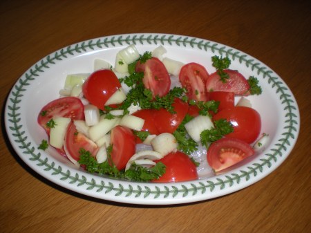 Baked Haddock Before Cooking - Click for Large Baked Haddock