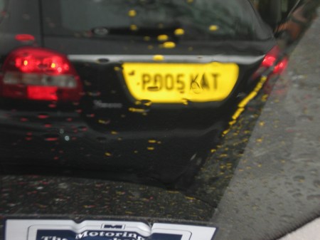 A Number Plate for a Jaguar