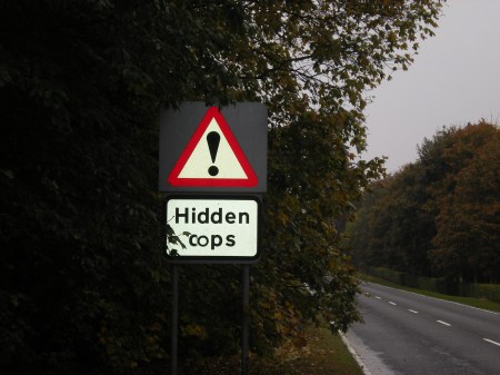 Altered Road Sign - Click for Large Altered Road Sign