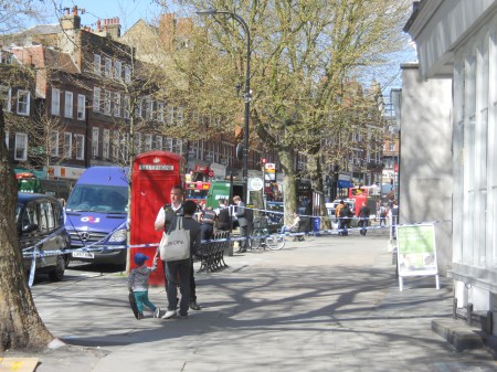 Cash Box Robbery in Hampstead