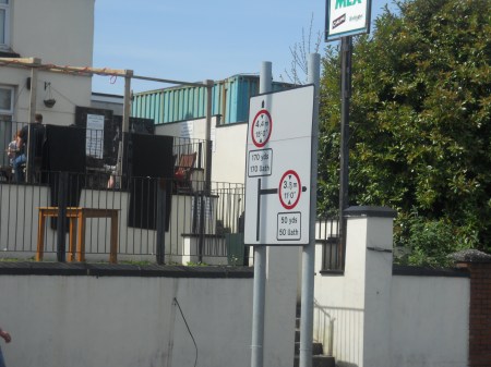 Mixed Up Signage in Swansea