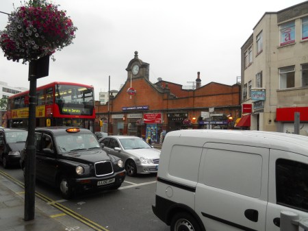 Hammersmith Station on the Metropolitan line