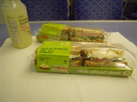 Marks and Spencer's Gluten Free Sandwiches