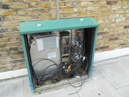 A Typical Virgin Cabinet in Hackney