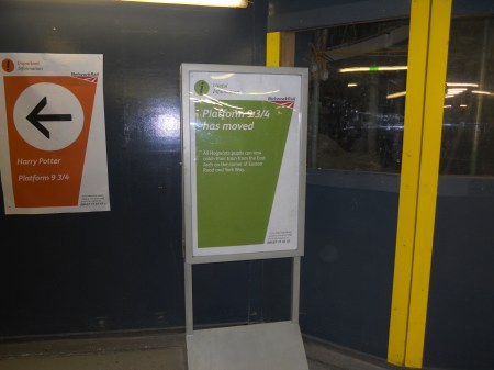 A Sign at King's Cross