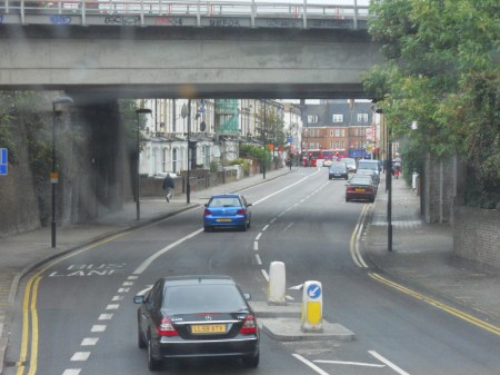 Looking Towards Hackney Central Station