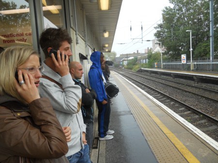 Hackney Central In The Wet
