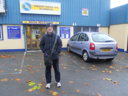 Outside Plainmoor