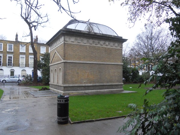 A Curious Building in Gibson Square