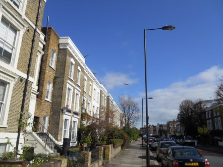 The Goodyear Blimp Over The Balls Pond Road