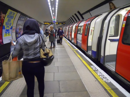 A Scary Platform at Clapham North