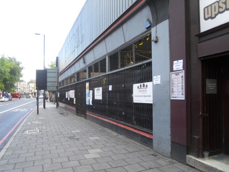 The Site for the New little Waitrose at Highbury Corner