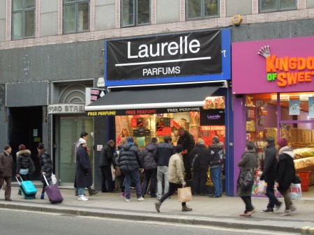 Bawling Out Wares In Oxford Street