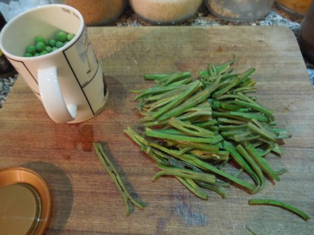The Peas and Beans Ready To Cook