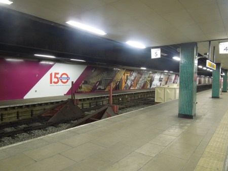 Moorgate Gets Ready To Welcome Steam Trains