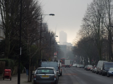 Cromwell Tower In The Mist