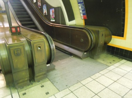Escalator At Southgate Station