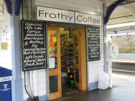 Frothy Coffee At New Barnet Station