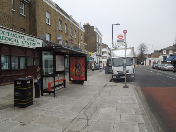 One Of London's Step-Free Bus Stops