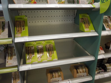 Yuck! Only Cheese And Pickle!