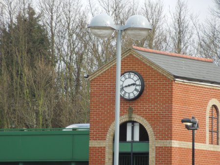 A Public Clock In Ipswich