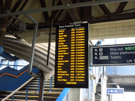 All Trains To Gatwick Go From 13