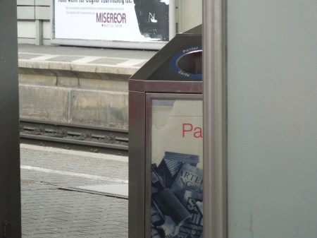 A Typical DB Litter Bin