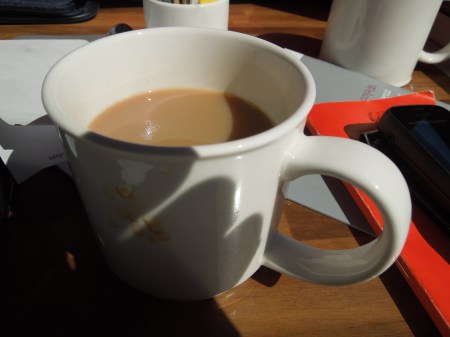 Tea In A China Cup On East Coast