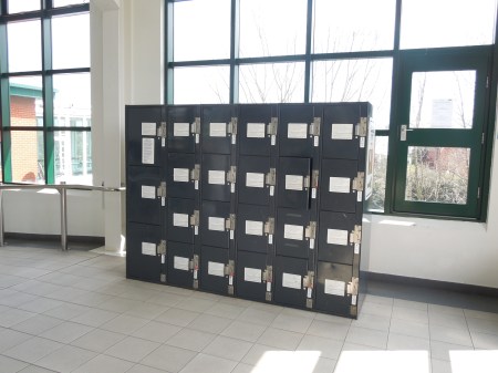 Left Luggage Lockers At Meadowhall Station