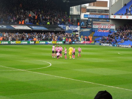 A Football Team In Pink