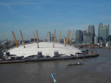 The O2 Arena And Canary Wharf