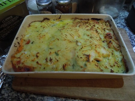 It Was Fish Pie Tonight