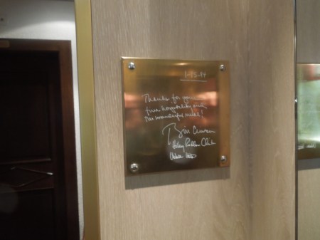 Bill Clinton Slept Here