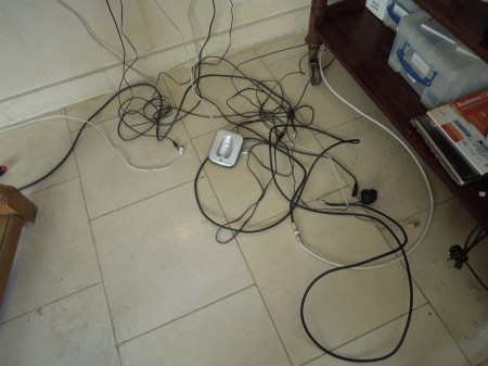 A Mess Of Cables