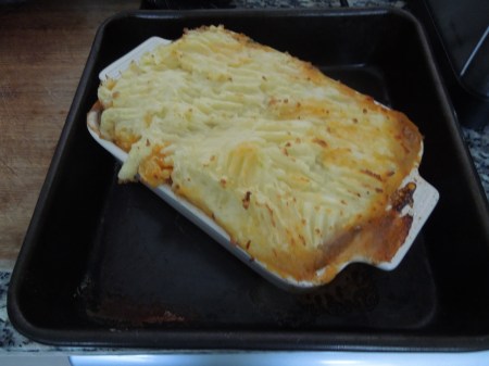 Last Night's Shepherd's Pie