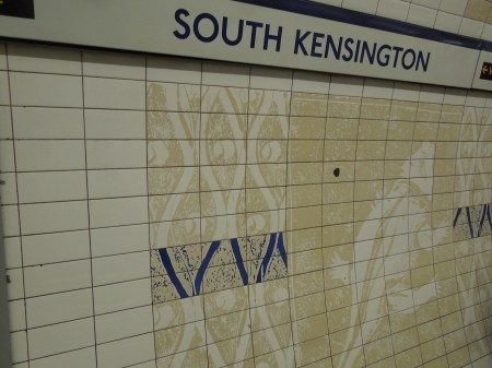 Tiles At South Kensington Station