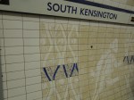 Tiles At South Kensington Station