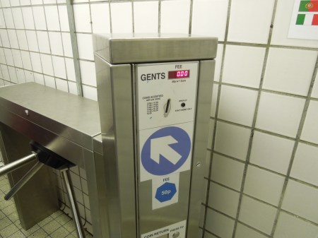 A Multi-Currency Toilet