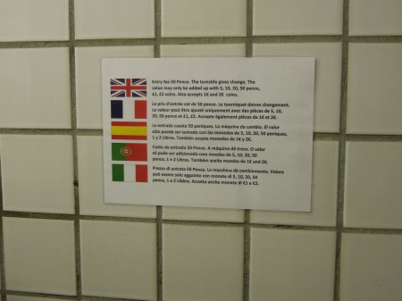 A Multi-LingualToilet