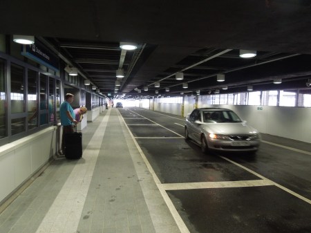 Passenger Drop Off At New Street Station