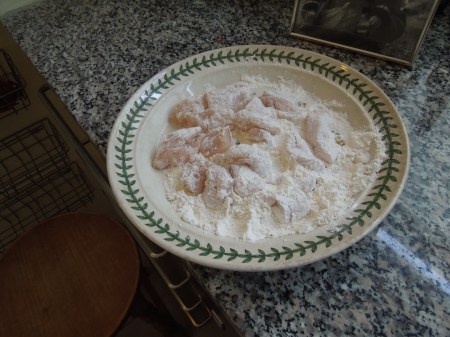 Chicken Prepared For Cooking