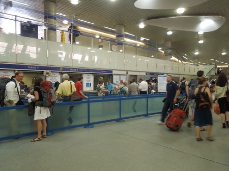 The Queues In The Underground At Kings Cross St. Pancras