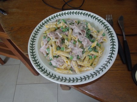 Ham And Pea Pasta