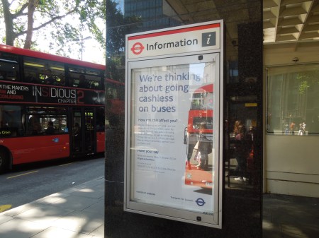 Transport for London Consults On Cashless Buses