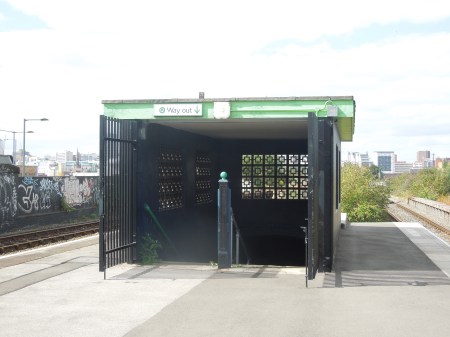 They've Painted Bordesley Station